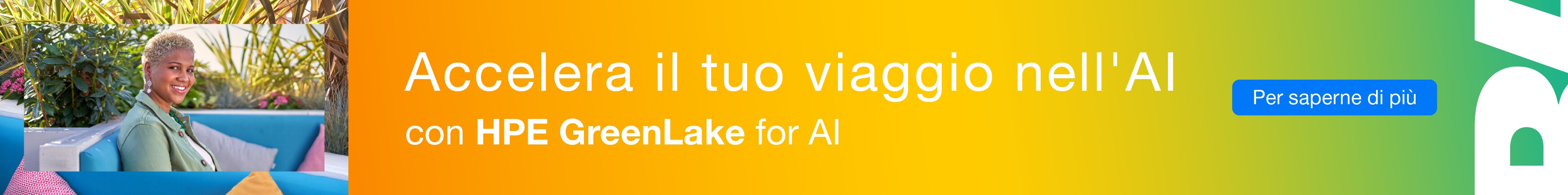 Accelerate il vostro viaggio nell'AI con HPE Greenlake for AI
